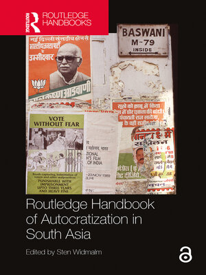 cover image of Routledge Handbook of Autocratization in South Asia